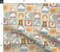 Baby Quilt Topper Soft Pastels Wholecloth Cheater Quilt Patchwork Bear Lamb Bunny Purple Beige Blue Custom Printed Fabric by Spoonflower Various Fabrics by the Yard or Fat Quarter